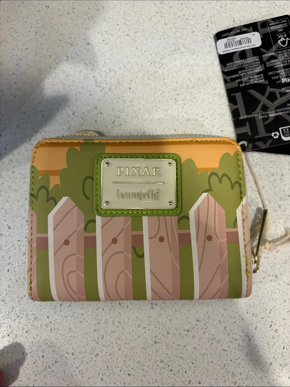 Loungefly Pixar Carl and Ellie Mailbox Backpack and Wallet Set NWT